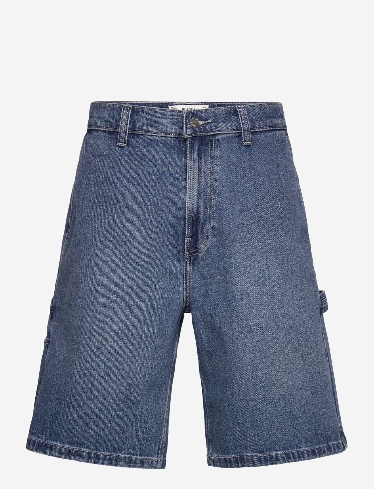 Hollister - HCo. GUYS SHORTS - lühikesed teksapüksid - medium wash - 0