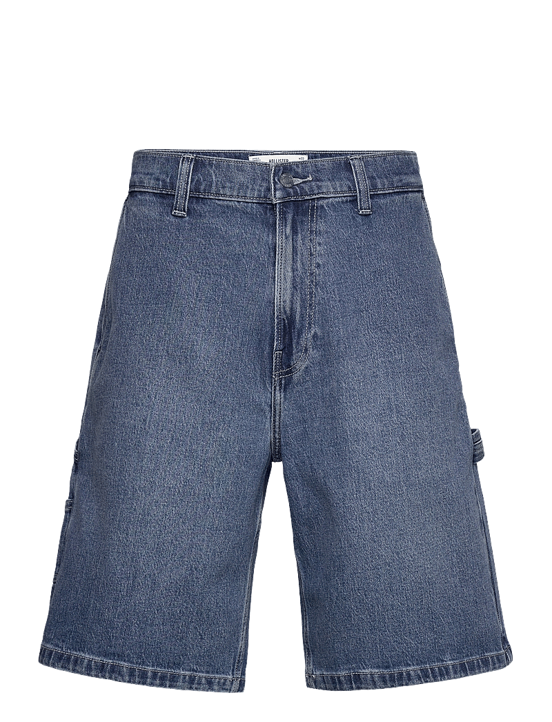 Hollister - HCo. GUYS SHORTS - lühikesed teksapüksid - medium wash - 0