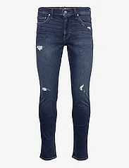 Hollister - HCo. GUYS JEANS - džinsa bikses ar šaurām starām - slim straight dark cozy w/ repair - 0