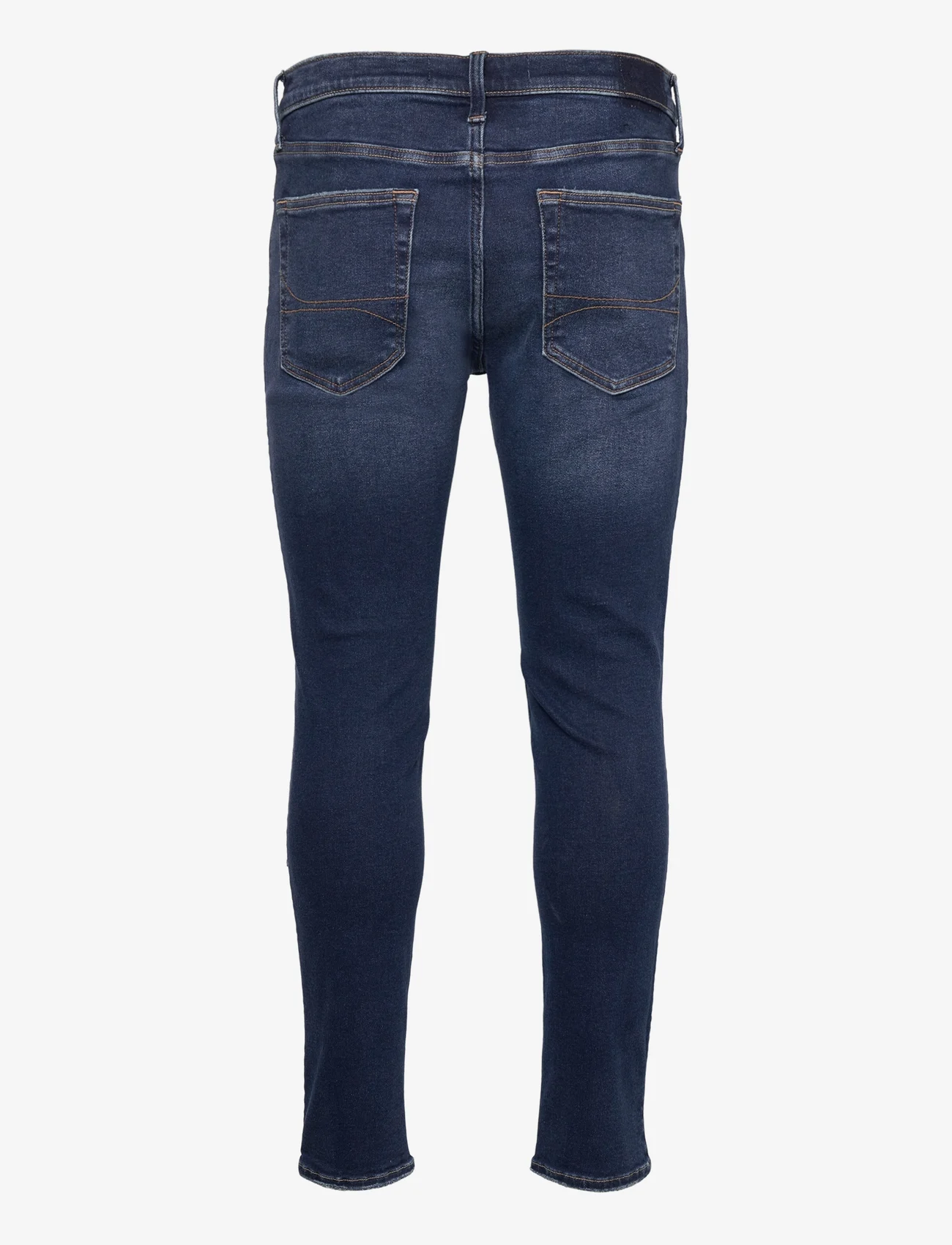 Hollister - HCo. GUYS JEANS - džinsa bikses ar šaurām starām - slim straight dark cozy w/ repair - 1