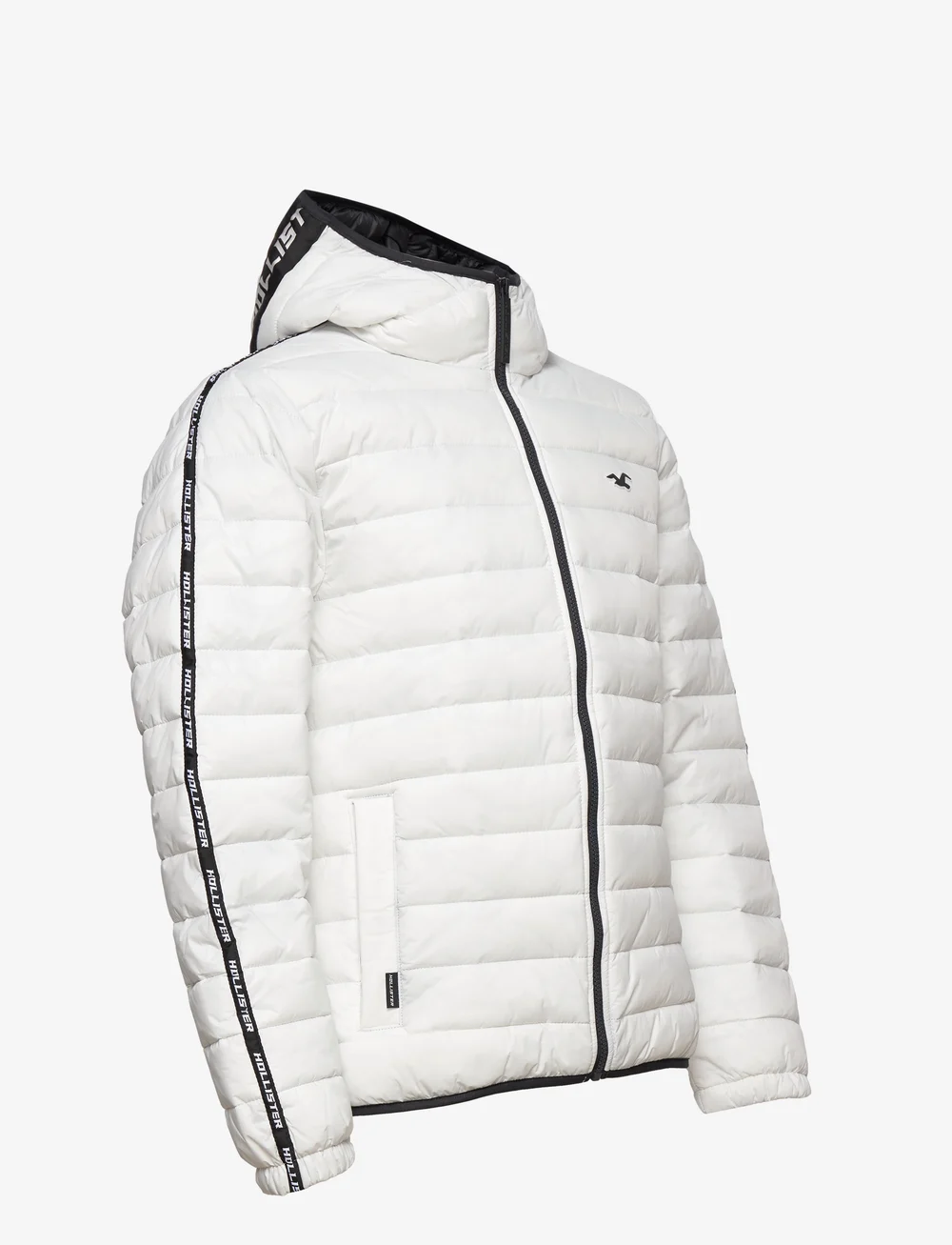 White puffer sale jacket hollister