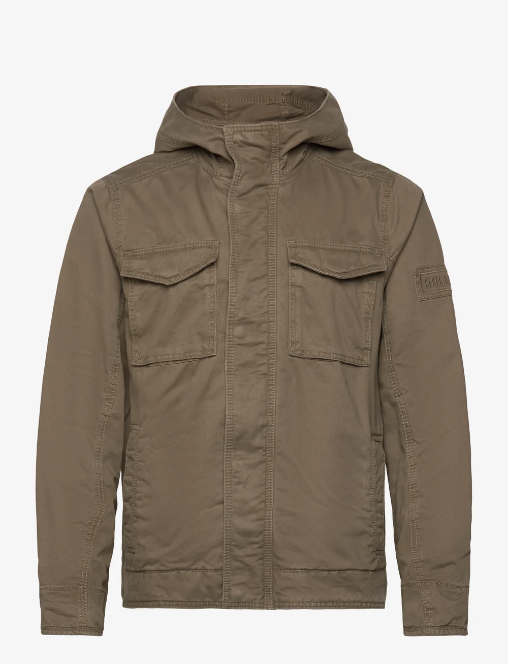 Hollister on sale khaki jacket