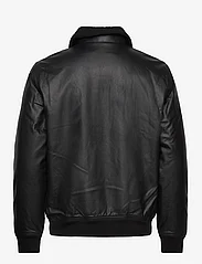 Hollister - HCo. GUYS OUTERWEAR - pavasara jakas - black leather - 1