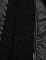 Hollister - HCo. GUYS OUTERWEAR - pavasara jakas - black leather - 4
