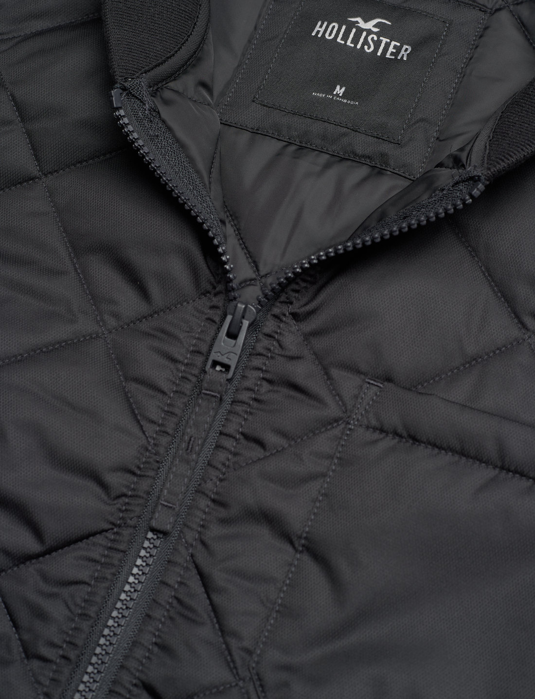Hollister sales quilted jacket