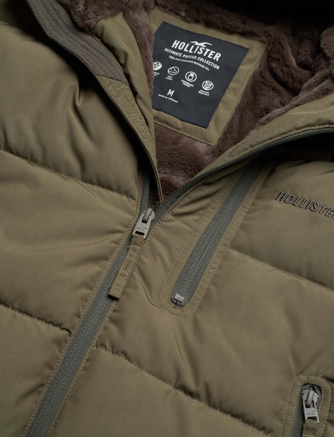 Hollister on sale jackets guys