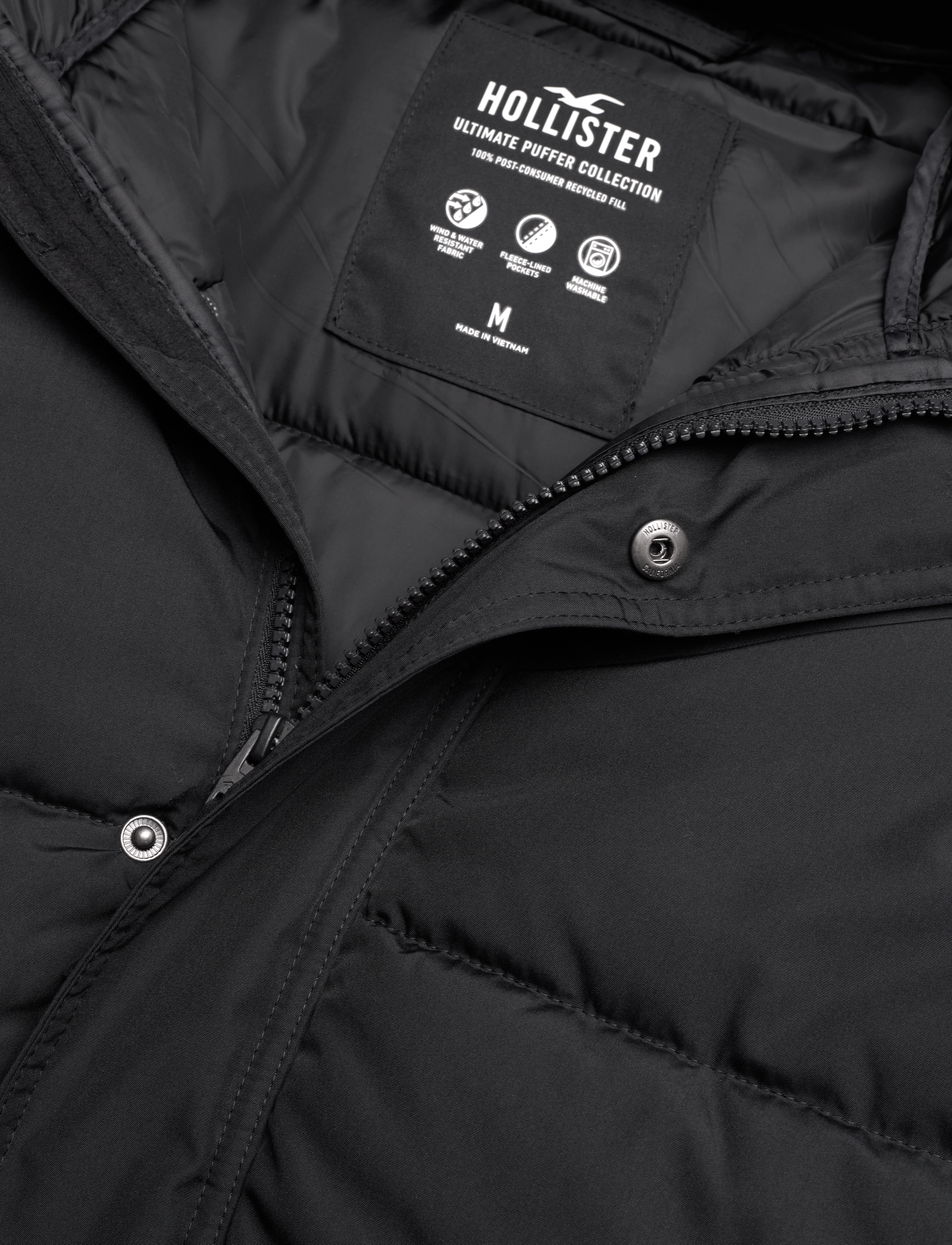 Hollister - HCo. GUYS OUTERWEAR - black - 2