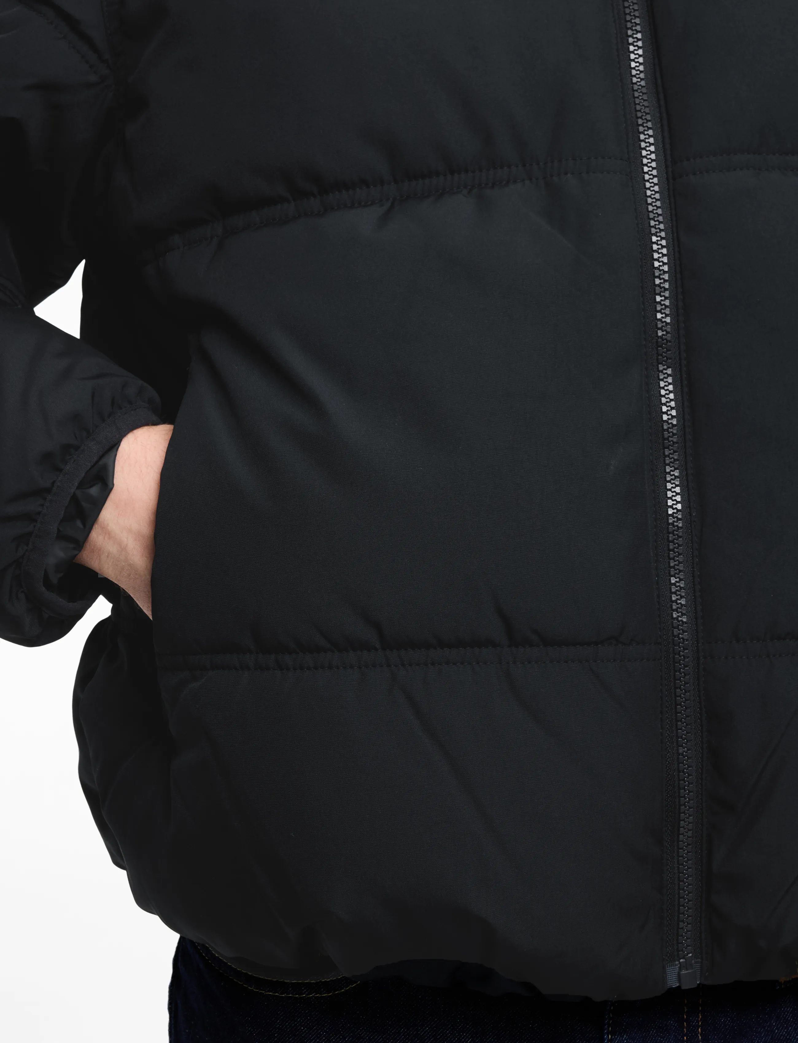 Hollister - HCo. GUYS OUTERWEAR - vinterjakker - black beauty - 5