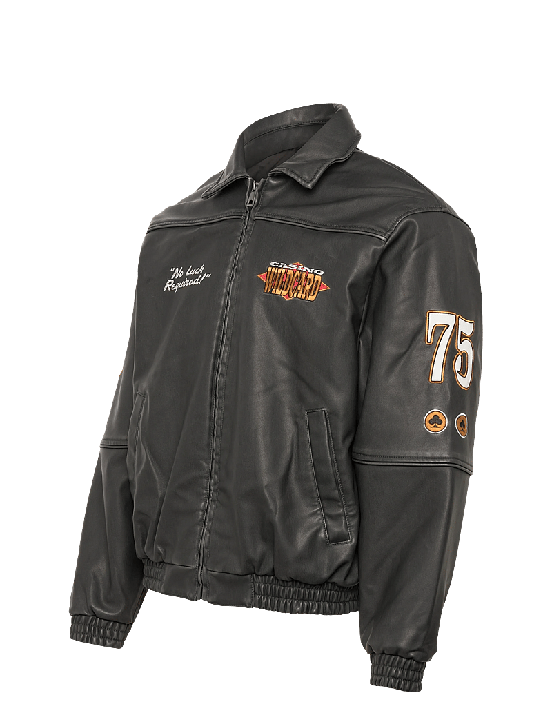 Hollister - CASINO FAUX LEATHER JACKET - herbstjacken - 900 - 2