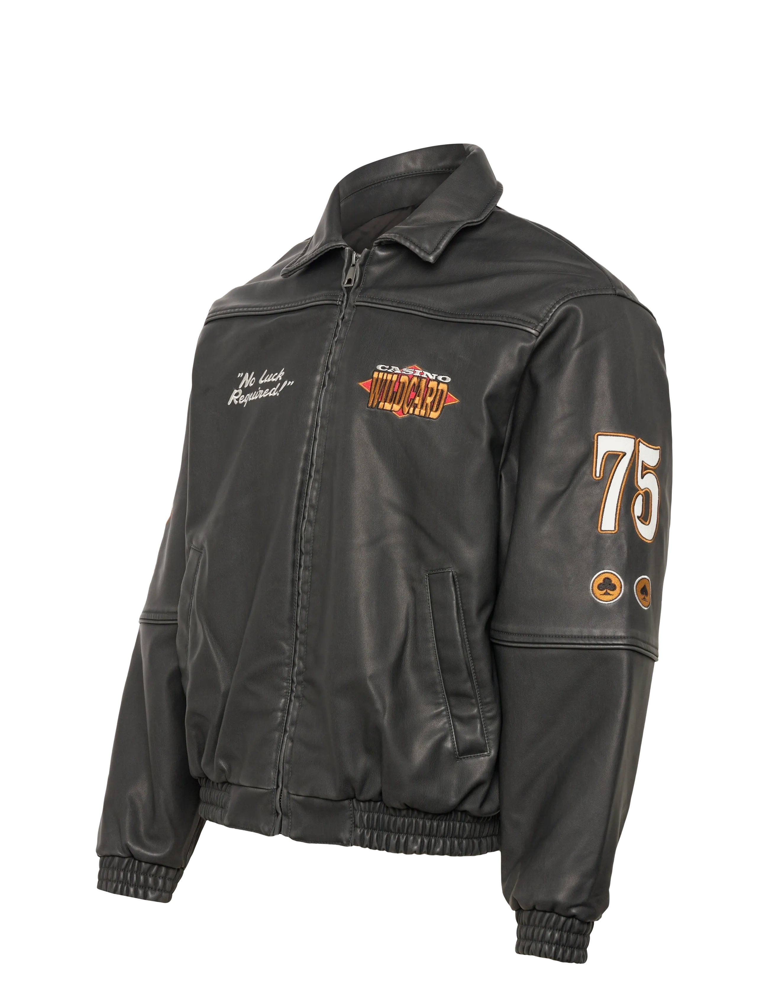 Hollister - CASINO FAUX LEATHER JACKET - 900 - 2