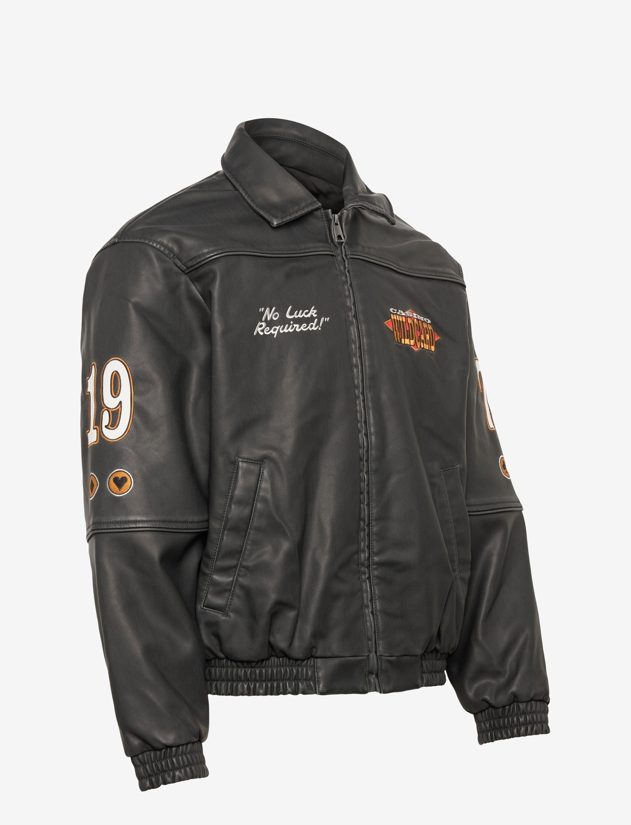 Hollister - CASINO FAUX LEATHER JACKET - herbstjacken - 900 - 3