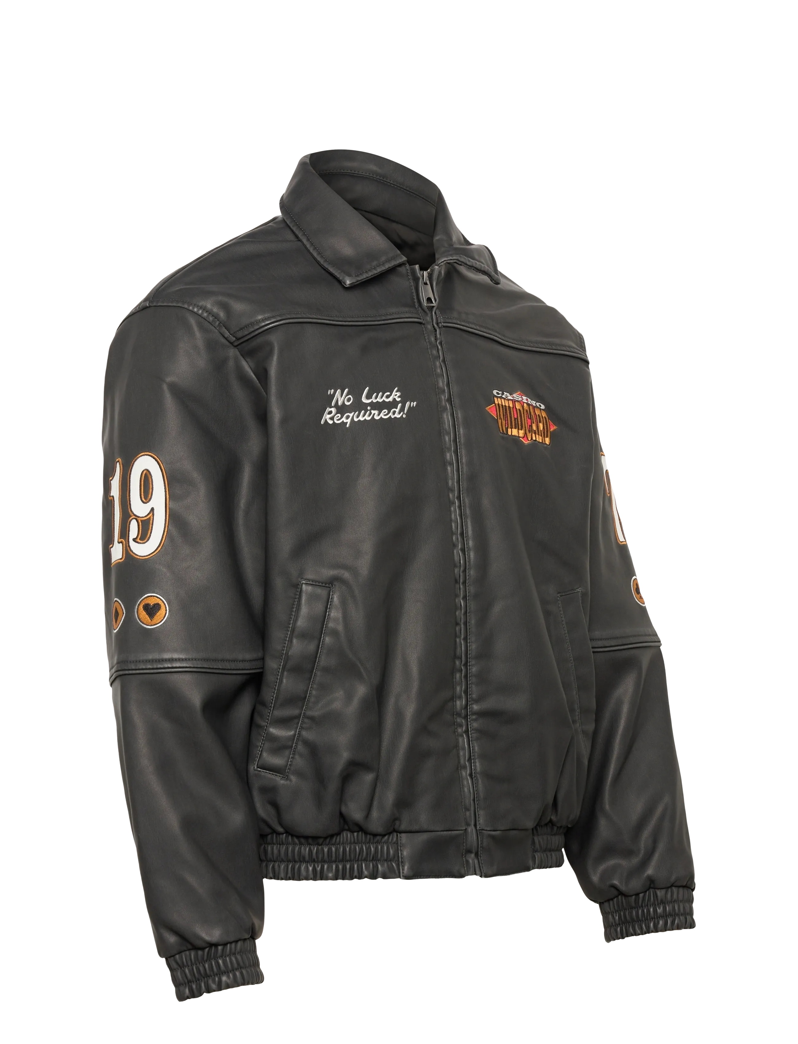 Hollister - CASINO FAUX LEATHER JACKET - 900 - 3
