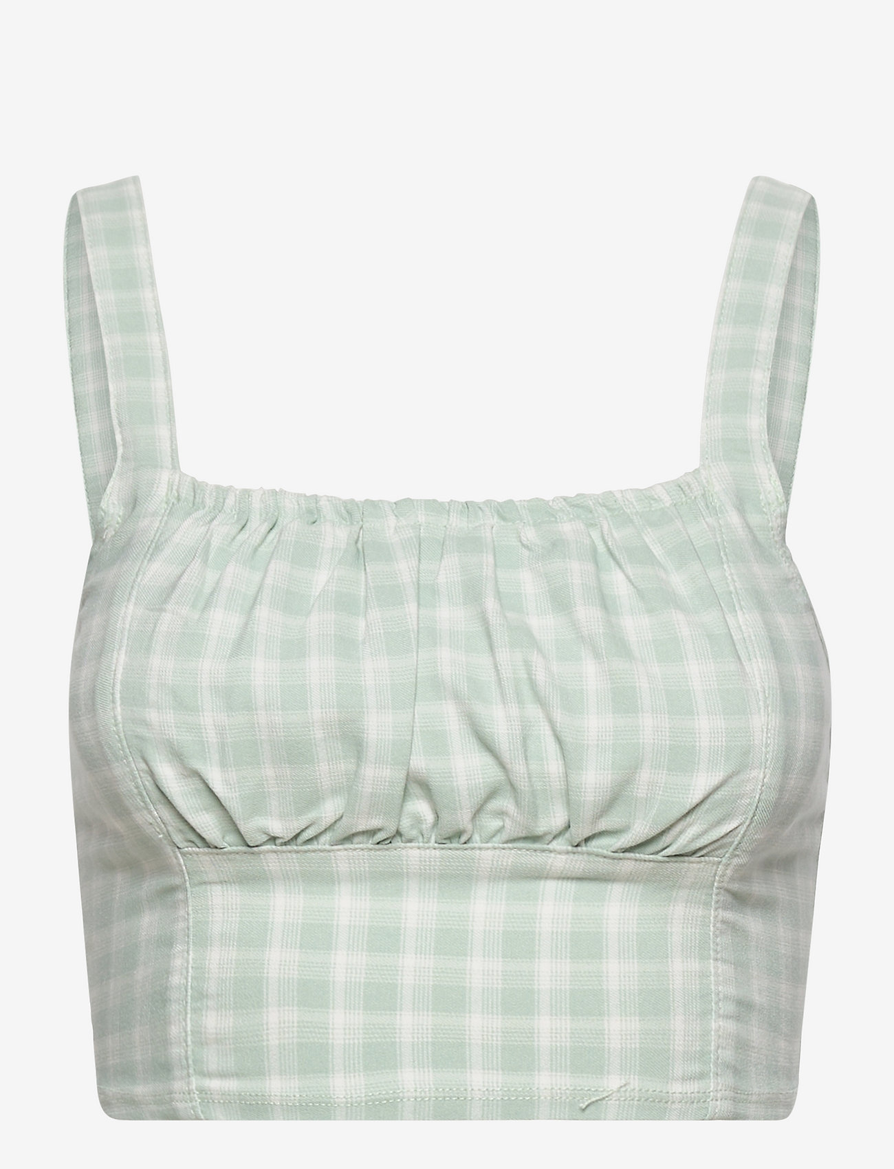 Hollister - HCo. GIRLS WOVENS - lowest prices - mint plaid - 0