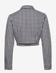 Hollister - HCo. GIRLS WOVENS - marškiniai ilgomis rankovėmis - black/white gigham - 2