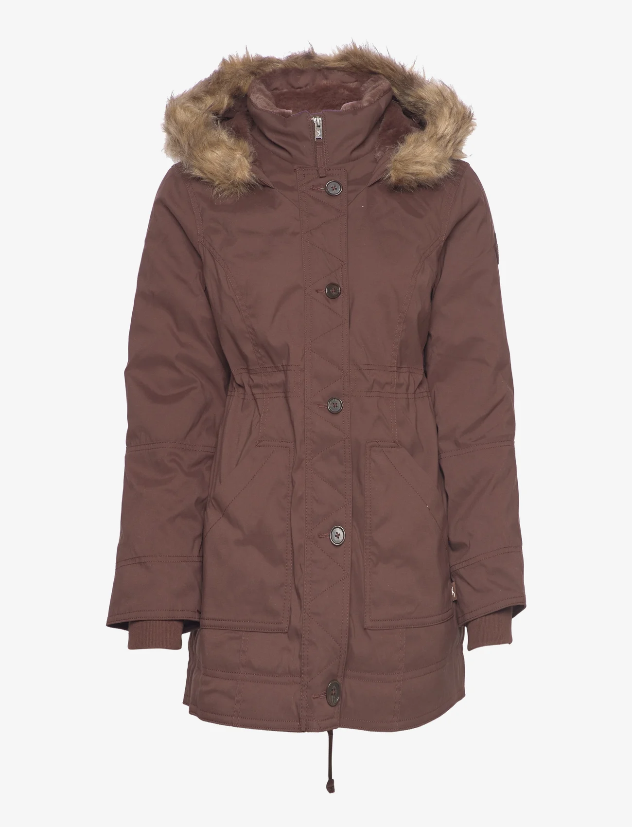 Hollister - HCo. GIRLS OUTERWEAR - parkas - brown chickory - 0