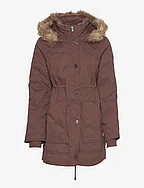 HCo. GIRLS OUTERWEAR - BROWN CHICKORY