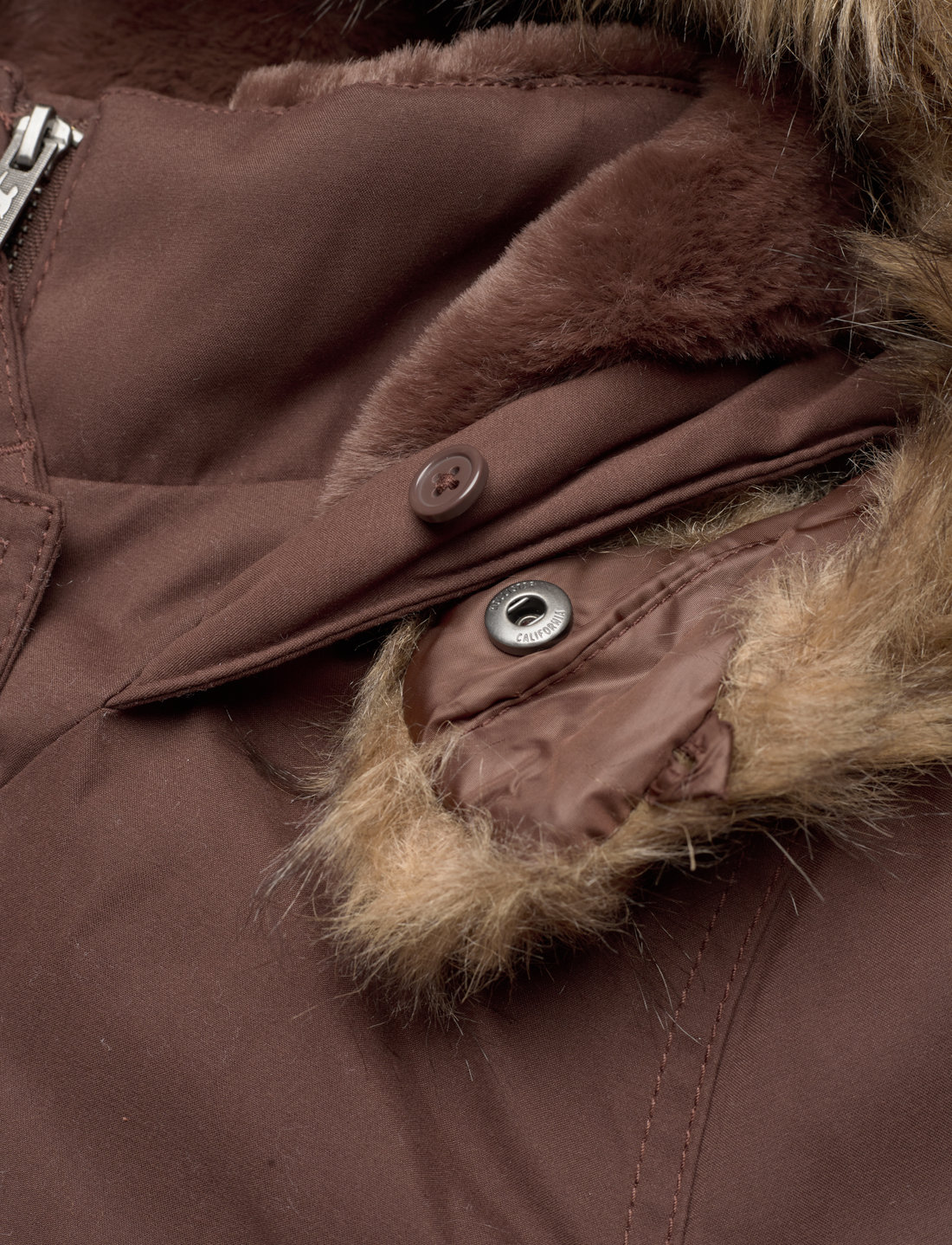 Hollister parka jacket hot sale