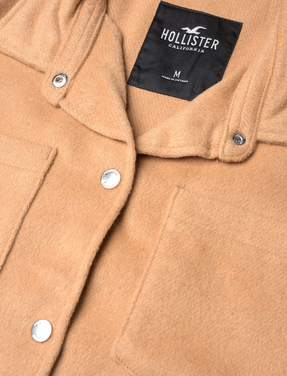 Hollister sales wool jacket
