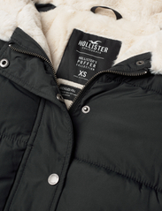 Hollister - HCo. GIRLS OUTERWEAR - talvejoped - black with cream hood - 2