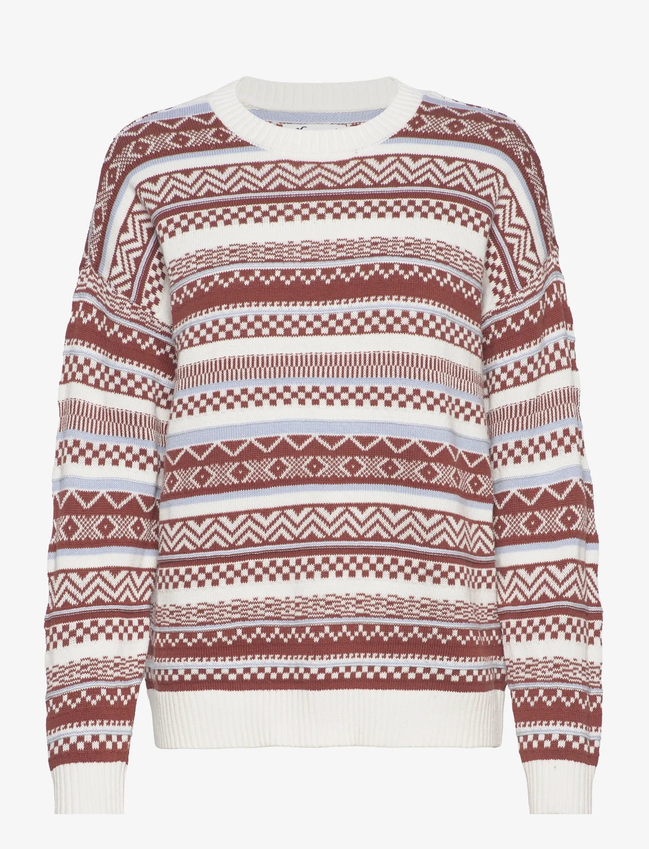Hollister - HCo. GIRLS SWEATERS - jumpers - white ground fair isle - 0