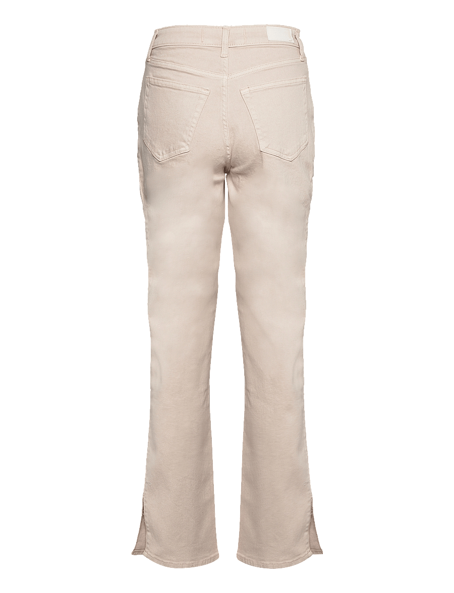 Hollister - HCo. GIRLS JEANS - flared jeans - ultra high rise pink side slit 90s straight jean - 1