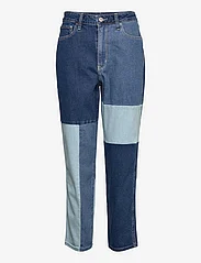 Hollister - HCo. GIRLS JEANS - straight jeans - ultra high rise patchwork mom jean - 0