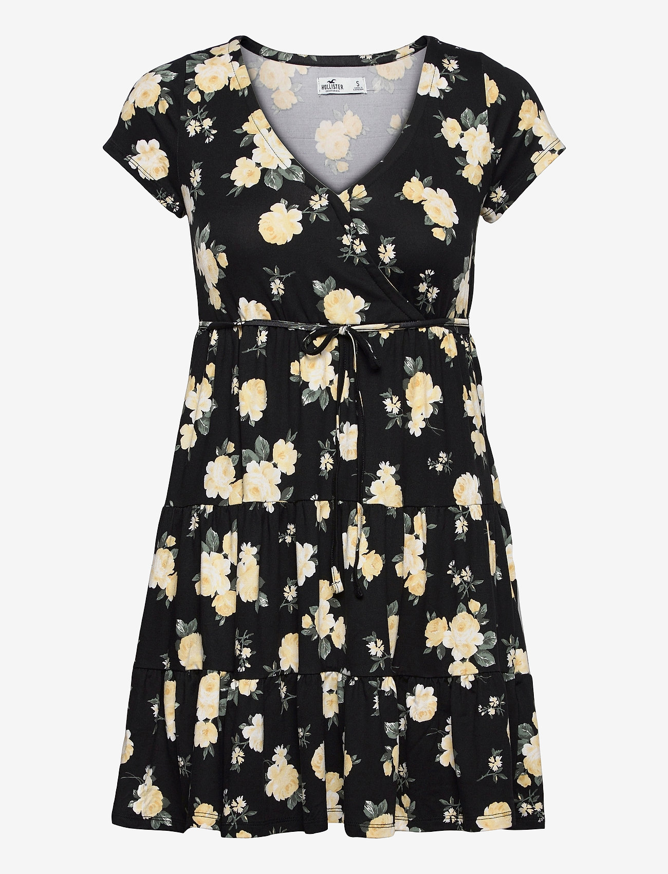 Hollister - HCo. GIRLS DRESSES - black floral - 0