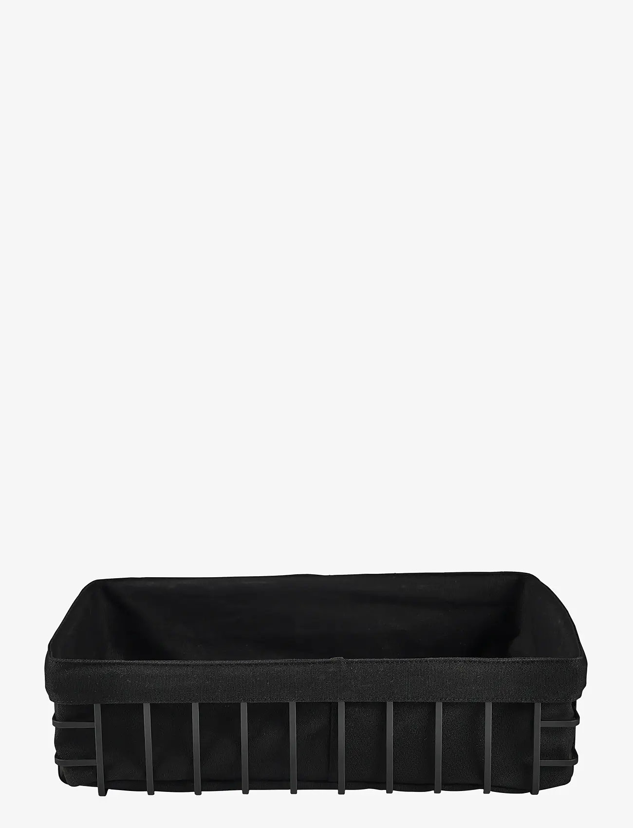 Holm - Bread Basket 40 x 25 x 10 cm Black - bread bins & bread baskets - black - 2