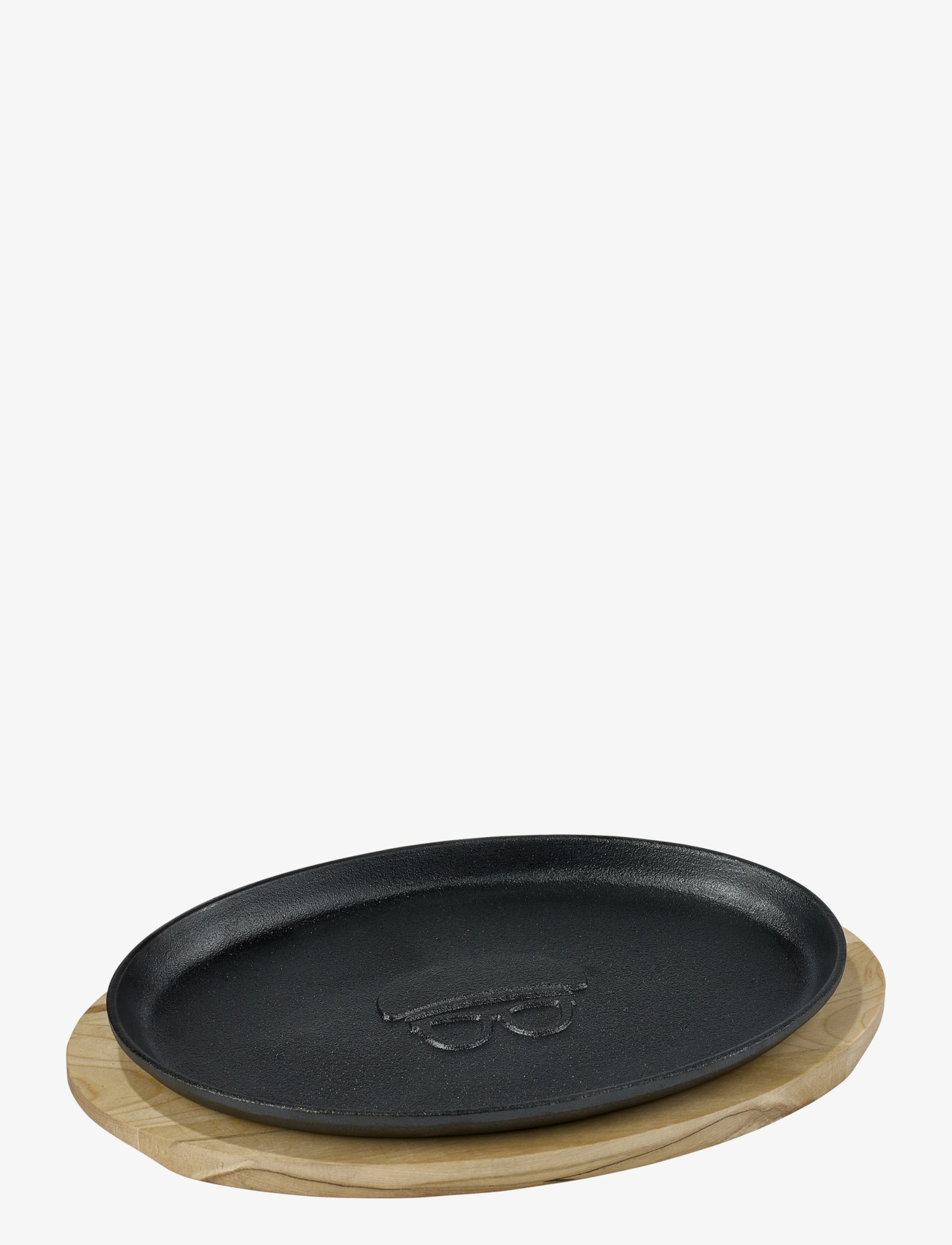 HOLM Tallerken Schwarz - 27X17.5CM - Unisex