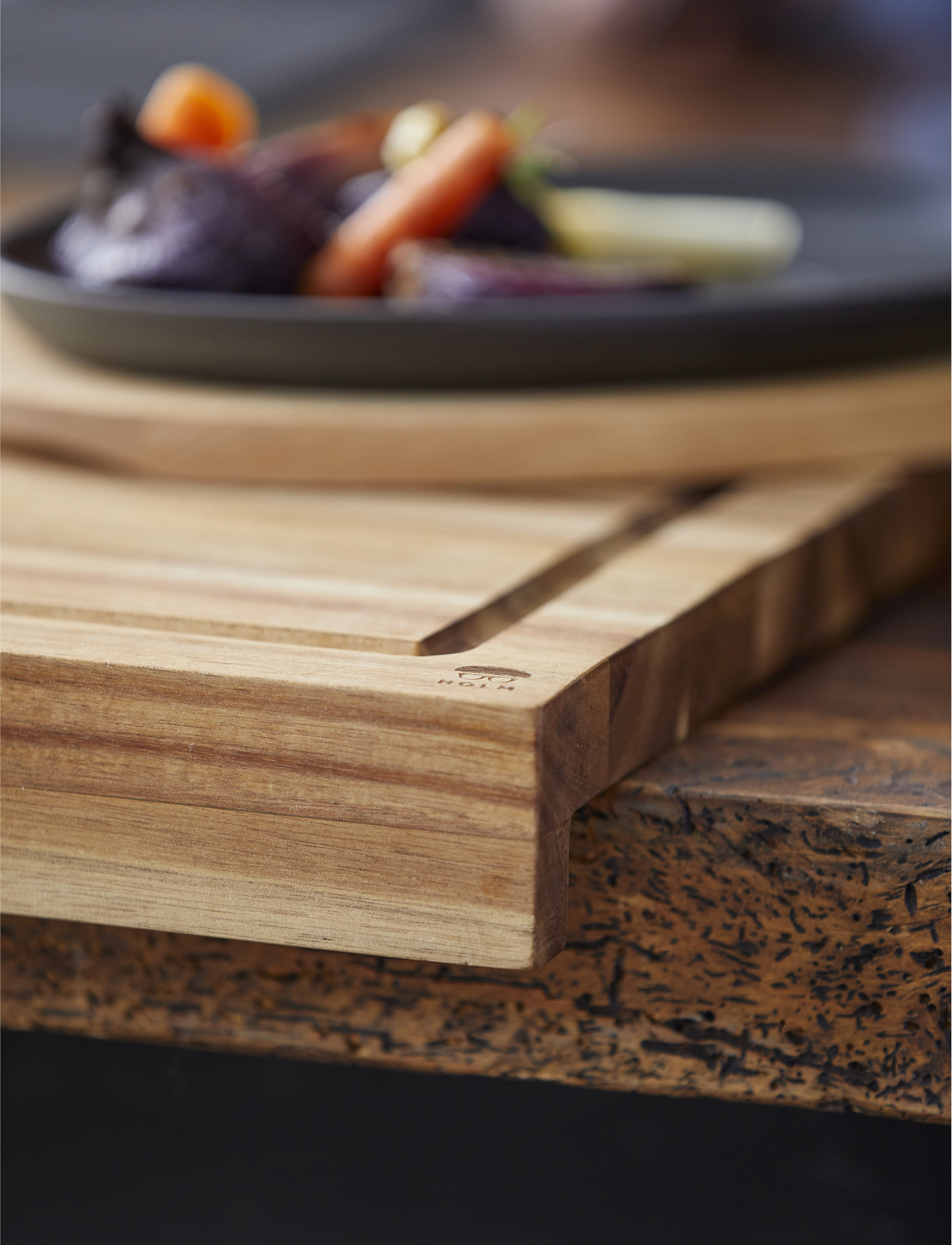 Holm Tallerken, 27X17.5 cm, Black, Serveringsfade > Serveringsfade, Unisex
