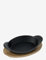 Dish/plate - BLACK