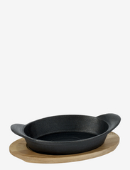 Holm - Dish/plate - lowest prices - black - 2