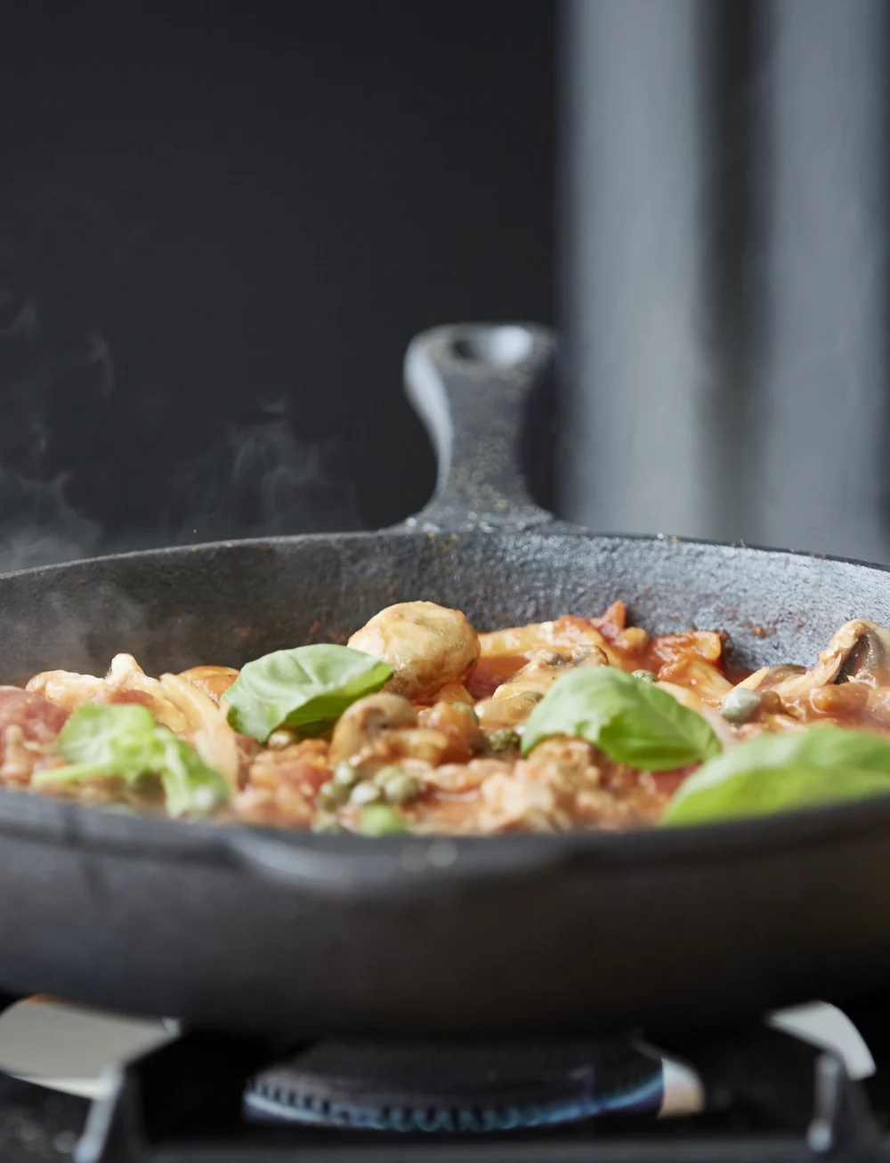 Holm - Frying pan - patelnie - black - 1