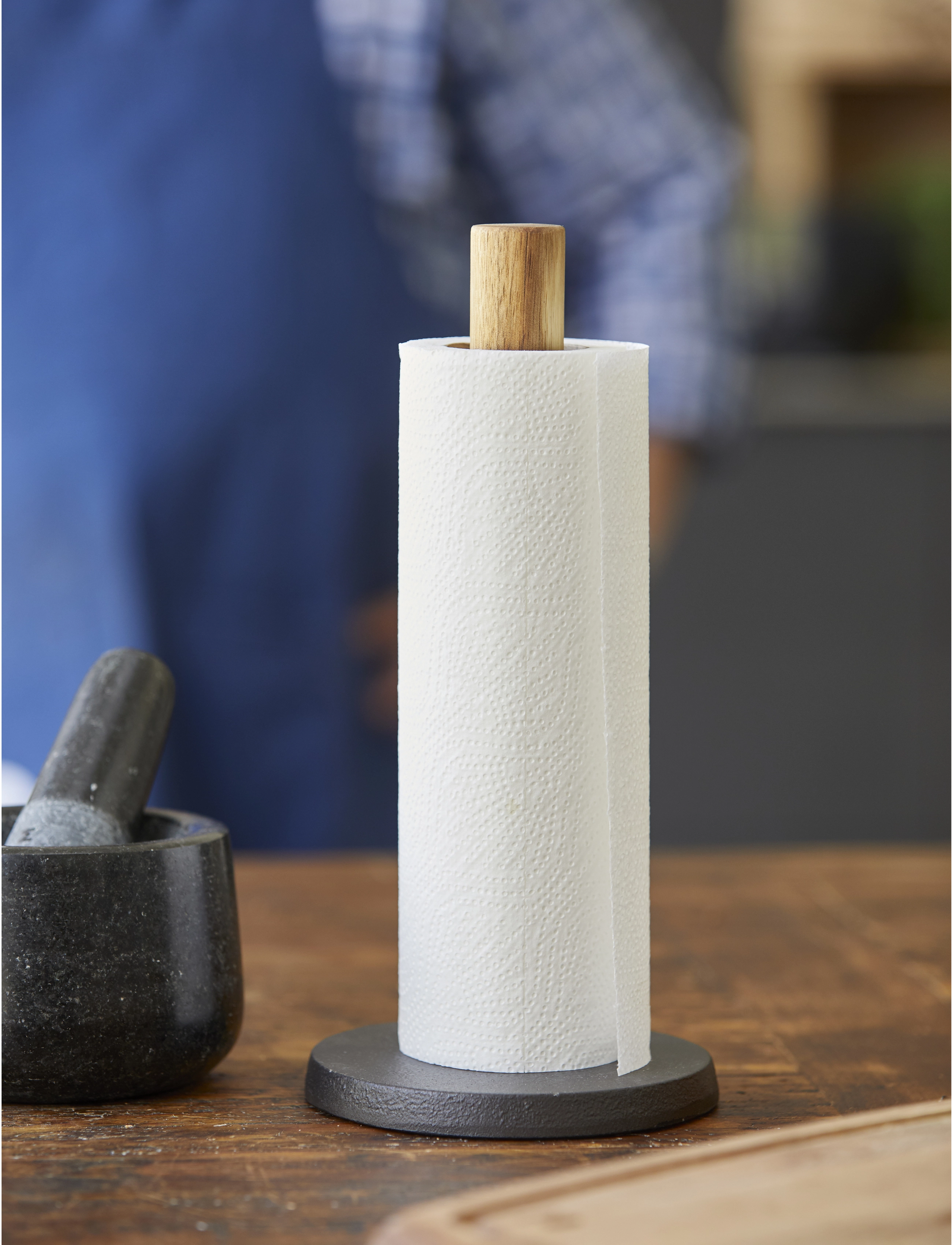 Holm - Køkkenrulleholder - natural - 2