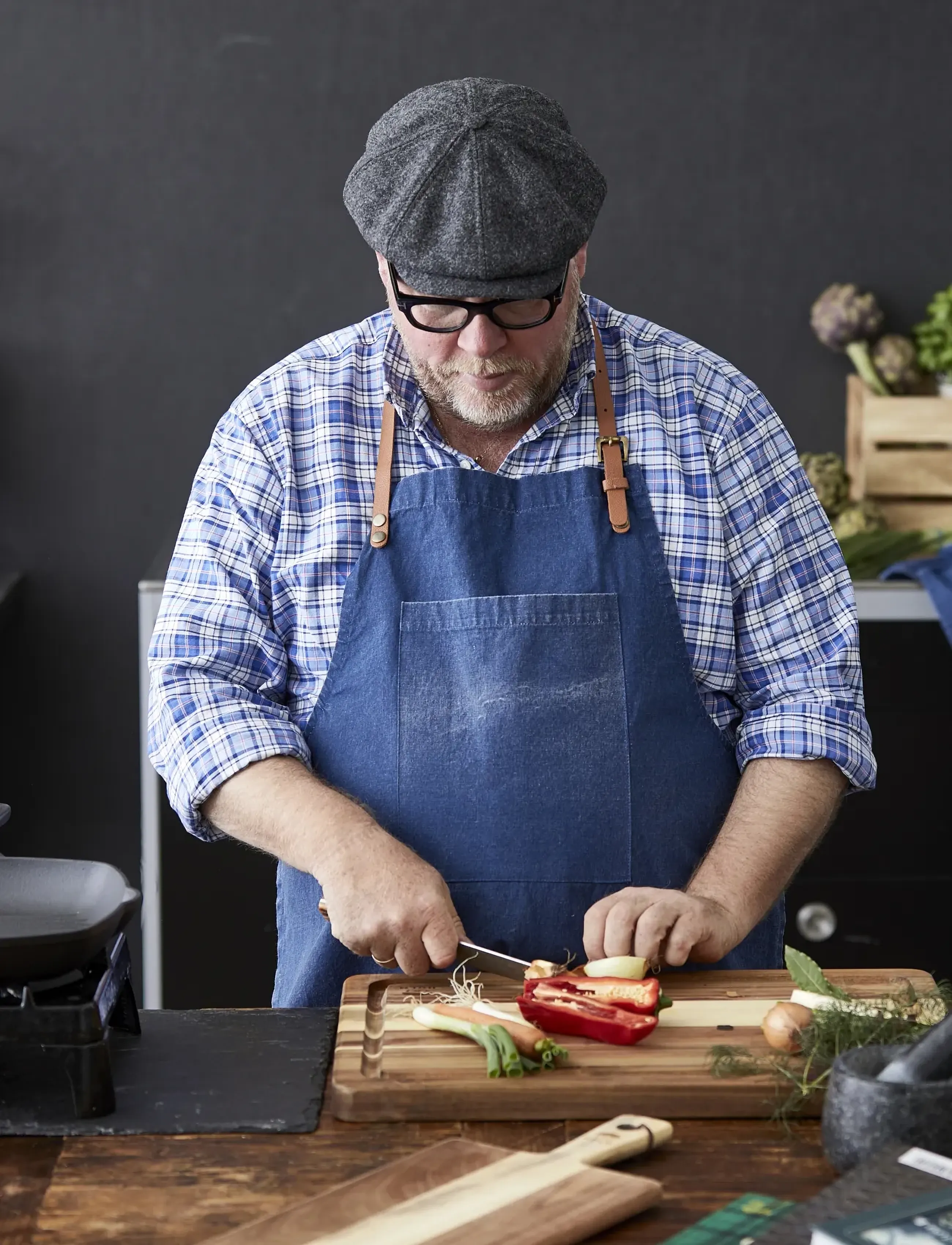 Holm Skærebræt, 50X35X3 cm, Cutting Boards, Braun - Wooden Homeware