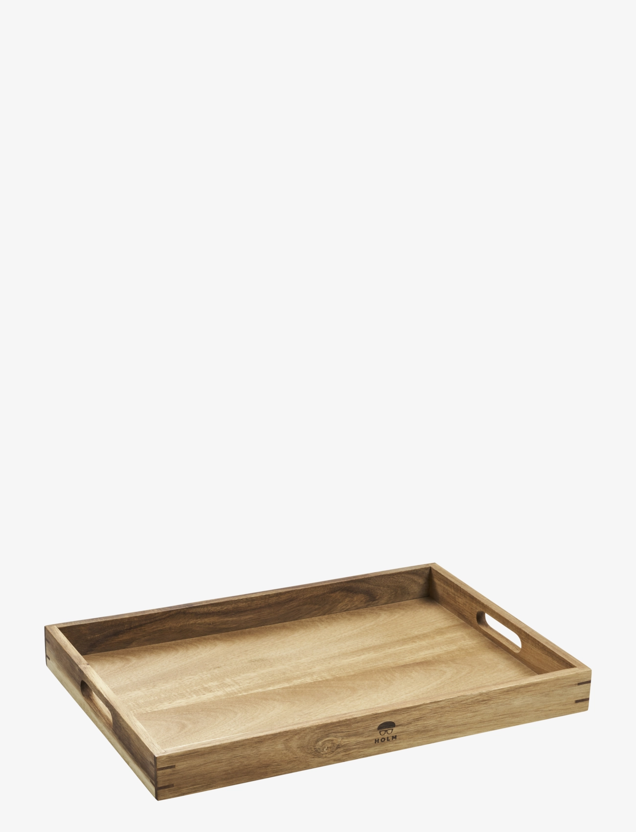Holm Bakke, 51X35X5 cm, Dining & Table Accessories, Braun - Trays, Homeware