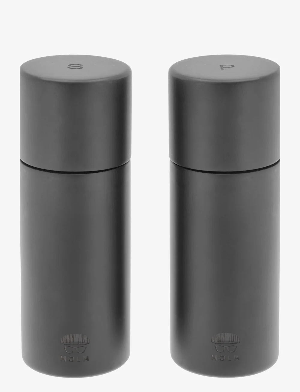 Holm - Salt and pepper grinder set - salz- & pfefferstreuer - black - 0