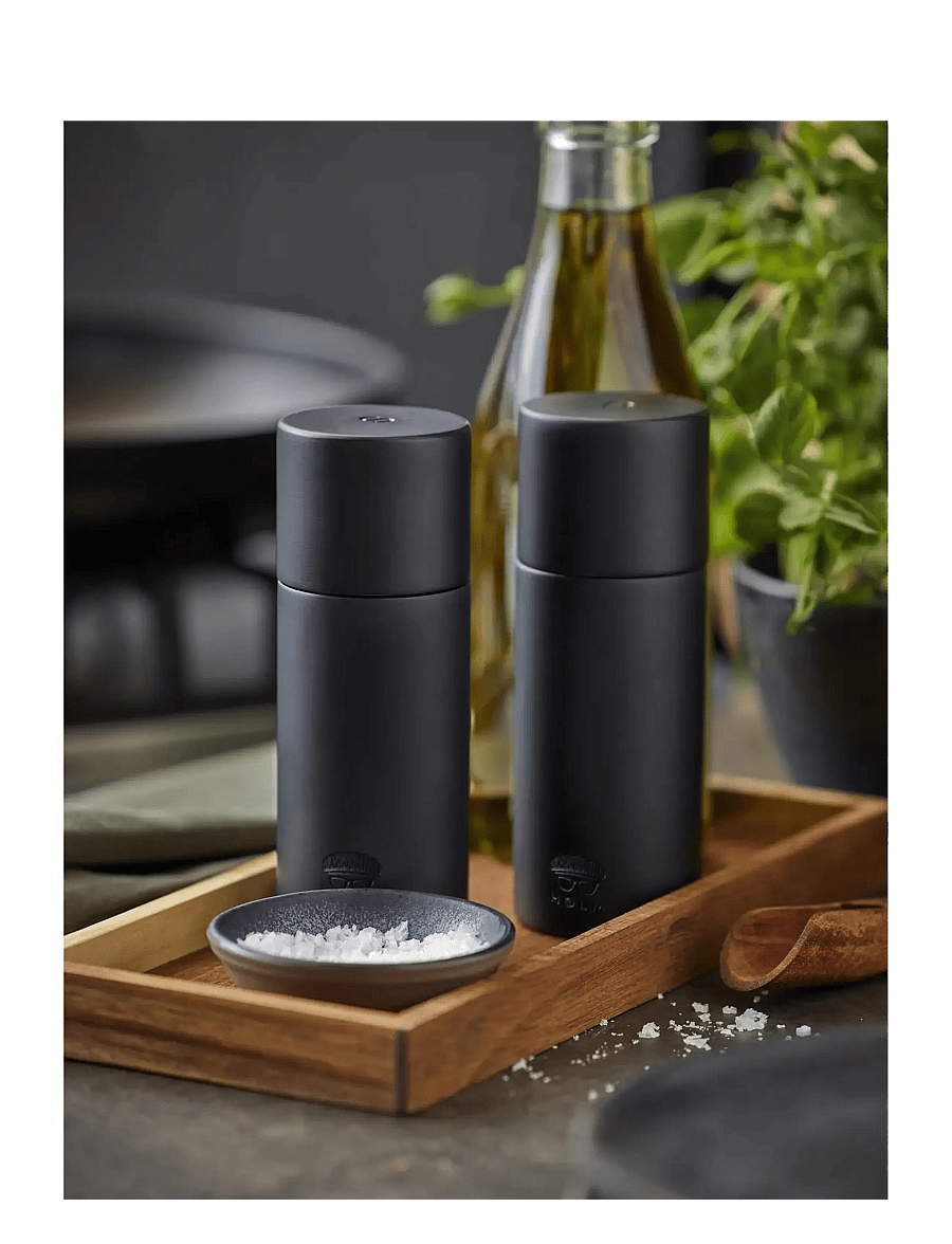 Holm - Salt and pepper grinder set - vürtsiveskid - black - 1