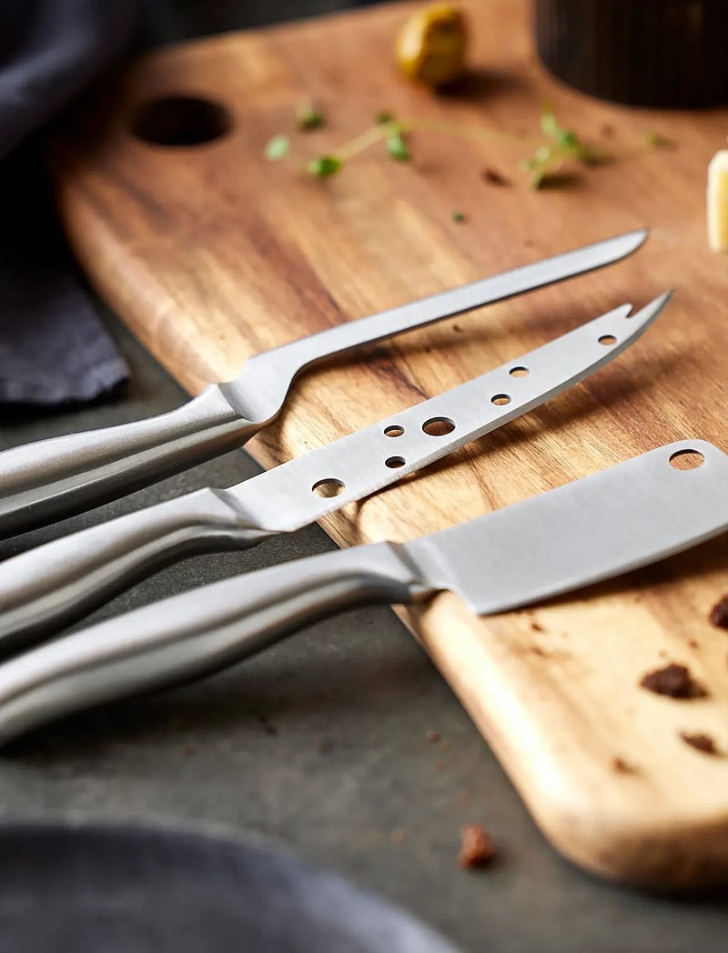 Holm - Cheese board with 3 knives - nach preis einkaufen - nature - 3