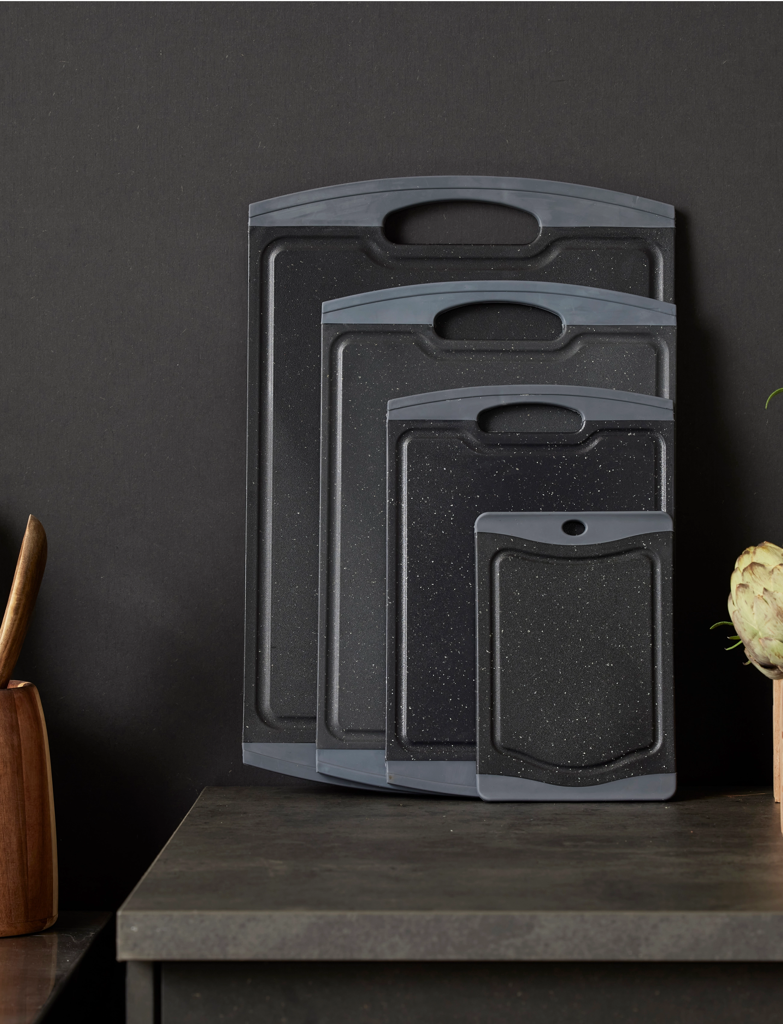Holm - Chopping board - zemākās cenas - black - 2