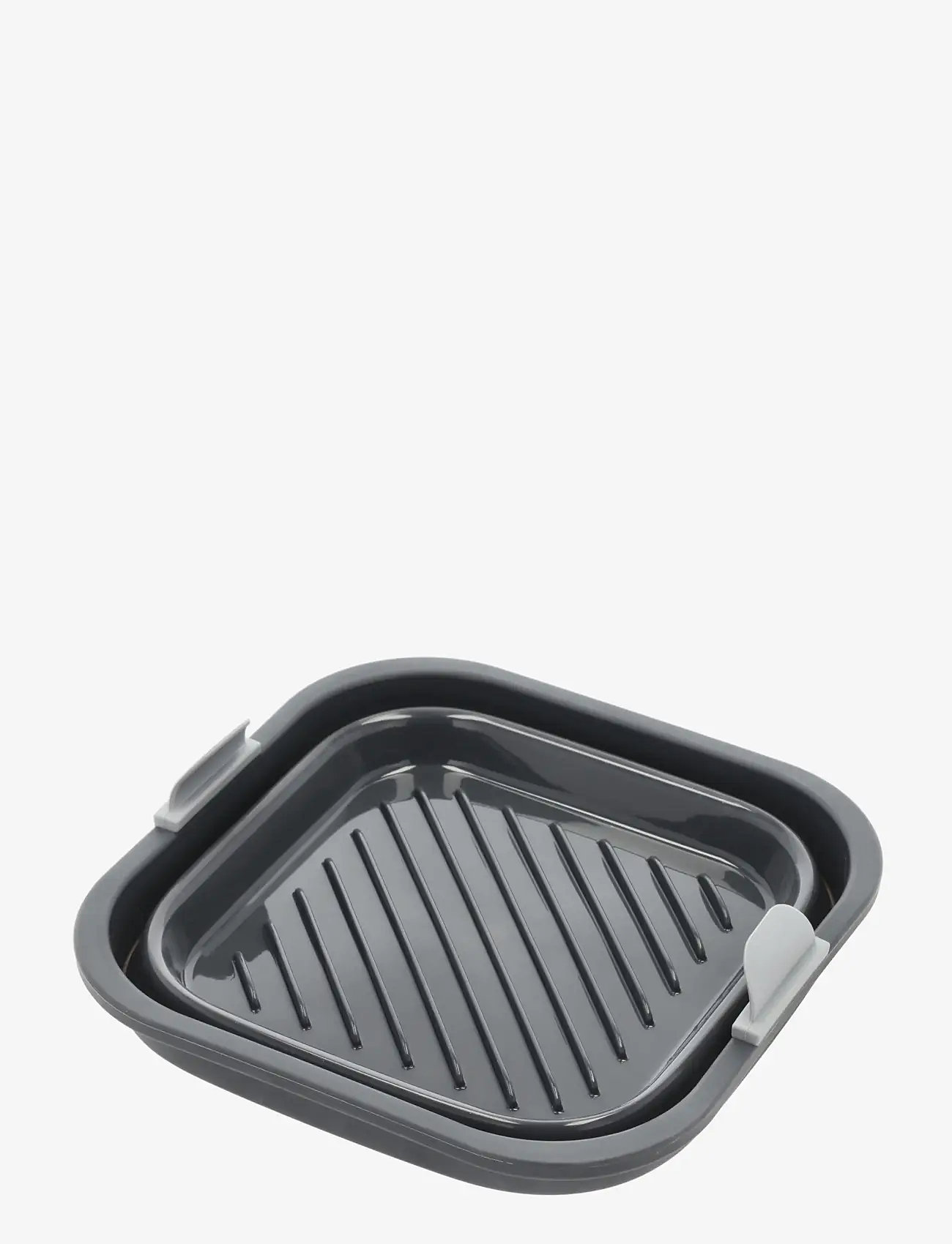 Holm - Silicone mould for airfryer Square - andere küchenutensilien - black - 1