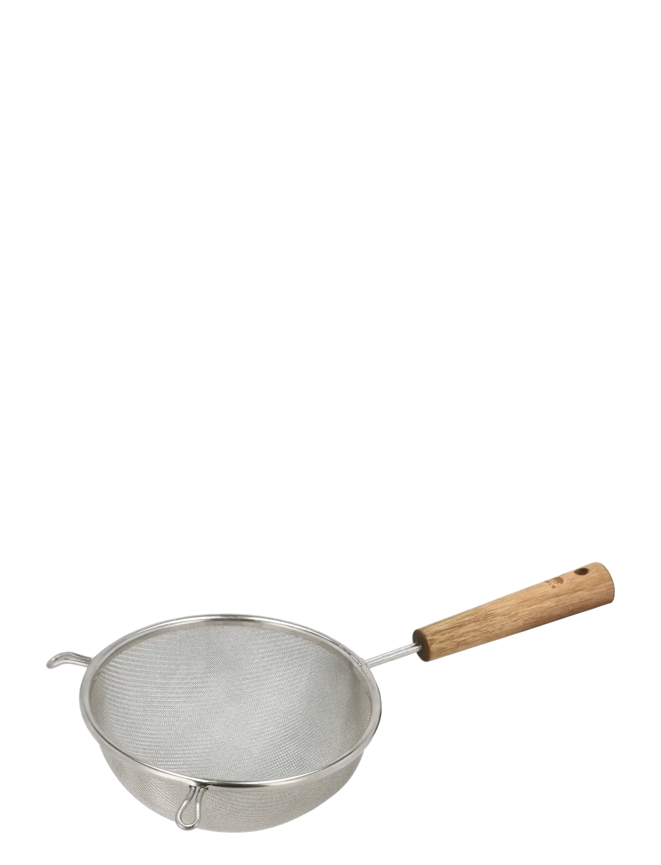 Holm Mesh strainer 16 cm Stainless steel/Acacia - Siivilät, Läviköt & Suppilot - NATURAL / natural