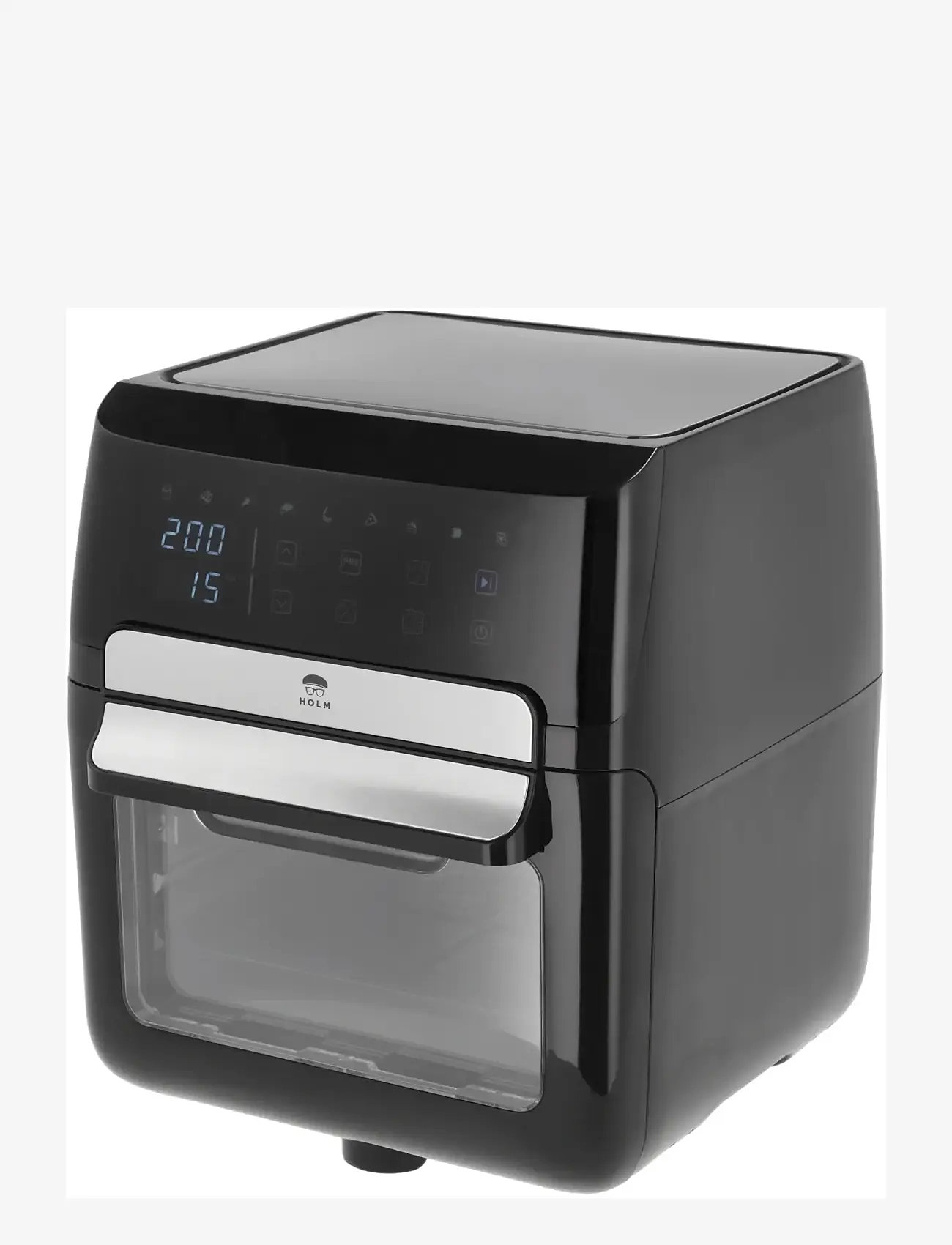 Holm - Airfryer Ovn 12 liter Sort - airfryers - black - 1