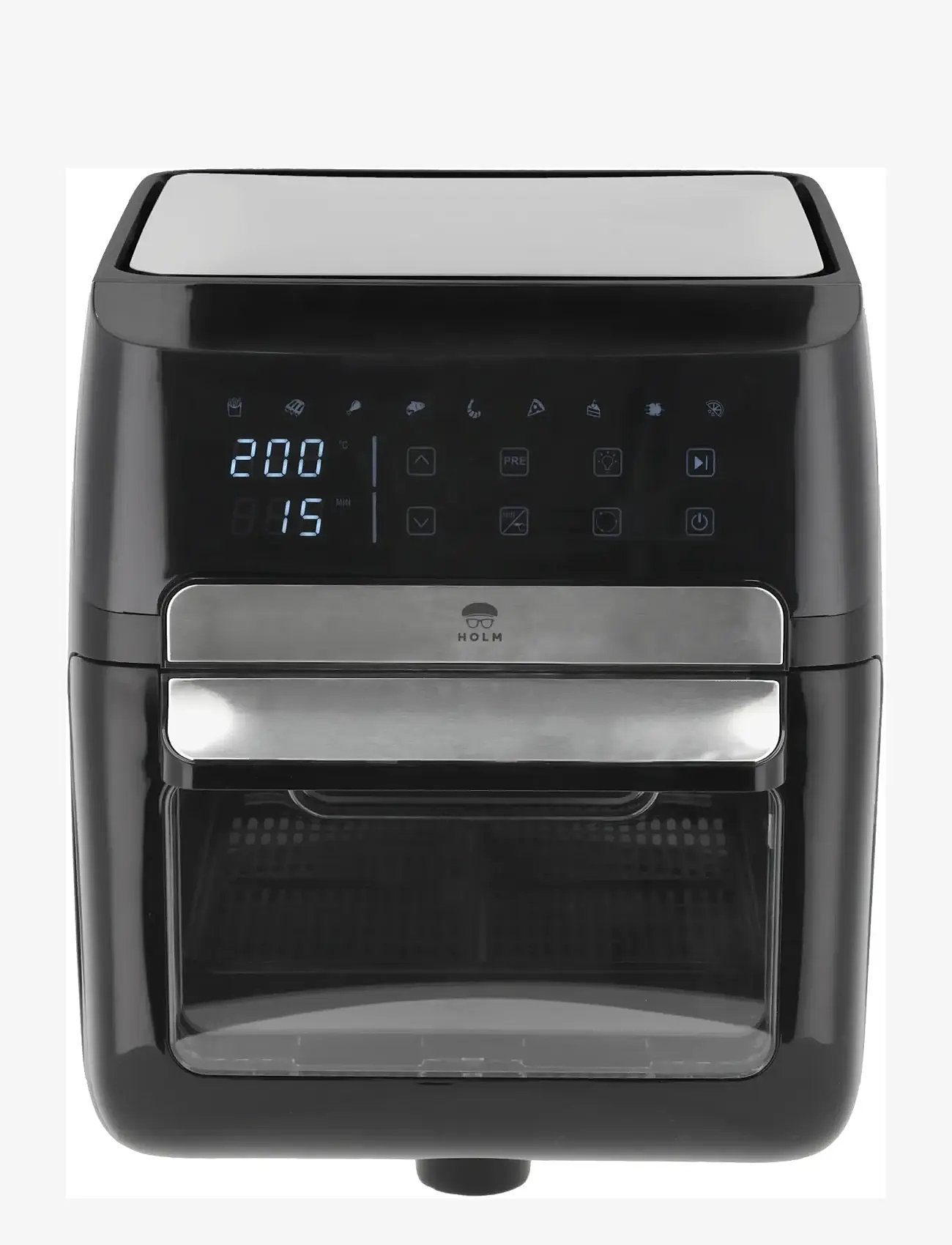 Holm - Airfryer Ovn 12 liter Sort - airfryers - black - 4