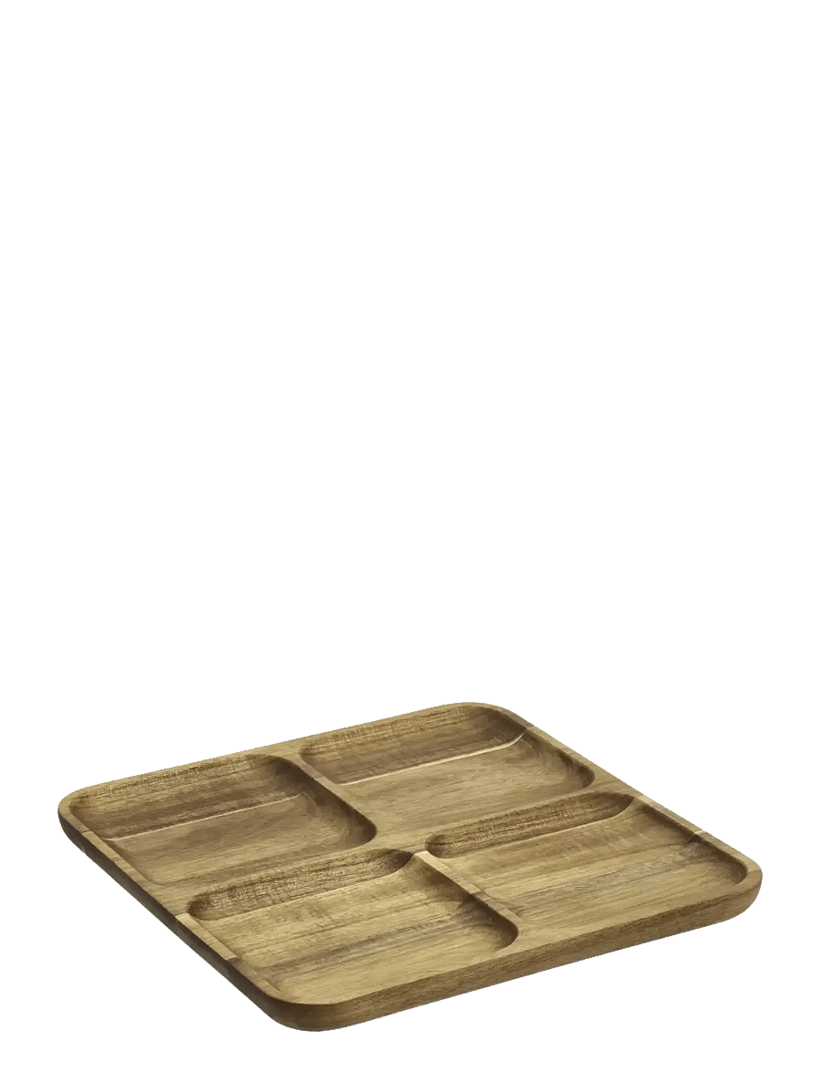 Holm - Serving dish 30.5 x 30.5 x 2.5 cm Acacia wood - tapasbretter & -sets - natural - 1