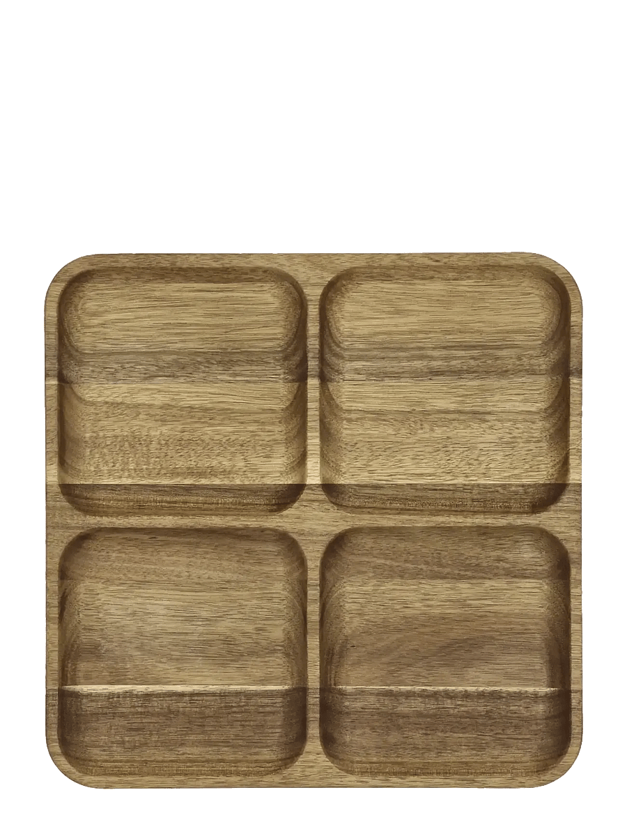Holm - Serving dish 30.5 x 30.5 x 2.5 cm Acacia wood - tapasbretter & -sets - natural - 2