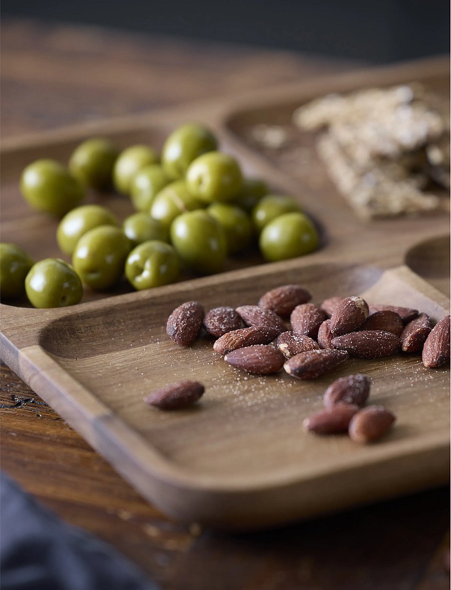 Holm - Serving dish 30.5 x 30.5 x 2.5 cm Acacia wood - tapasbretter & -sets - natural - 3