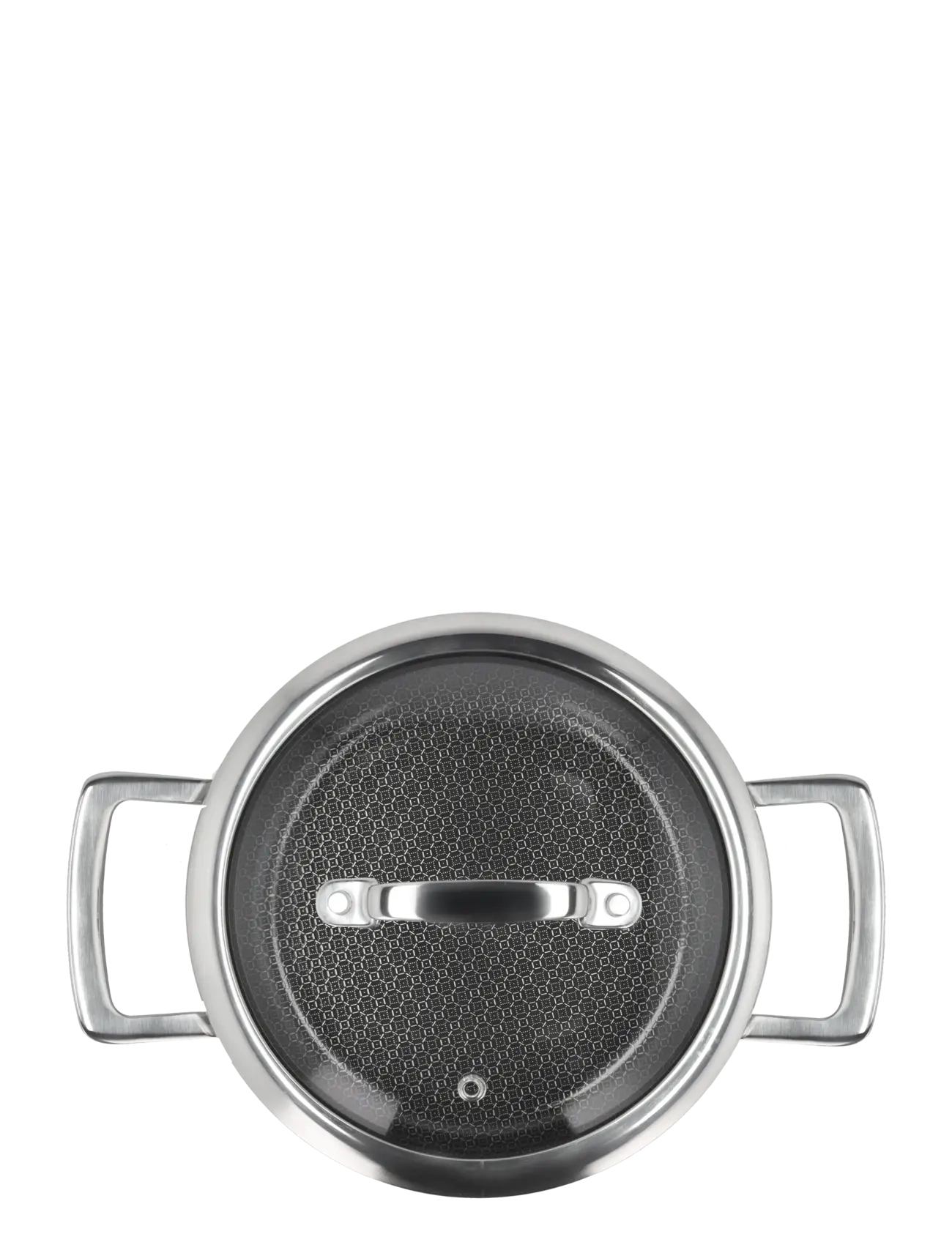 Holm - Cookware set w lid Hybrid 3ply 6 parts Stainless steel - ensembles de casseroles - silver - 2