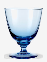 Holmegaard - Flow Glass on foot 35 cl - balto vyno taurės - blue - 0