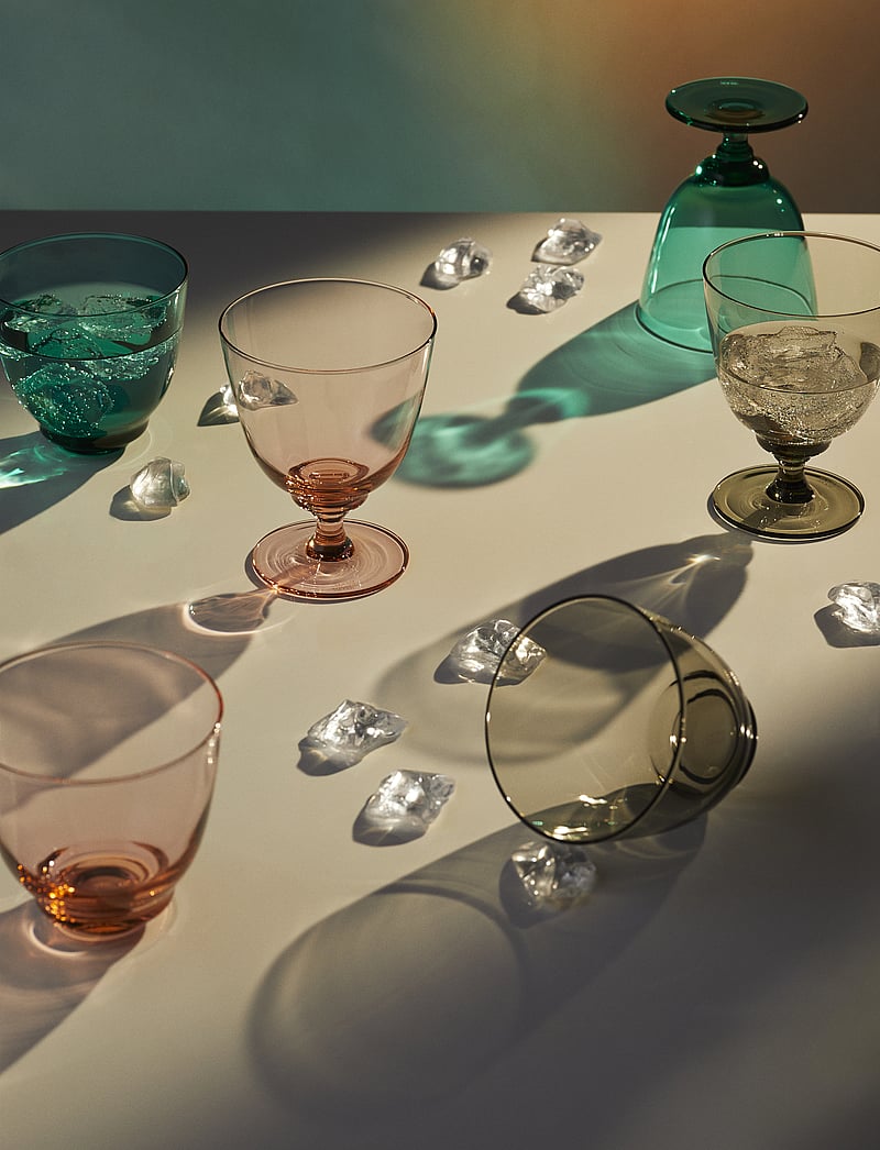 Holmegaard - Flow Tumbler 35 cl champagne - trinkgläser - champagne - 3